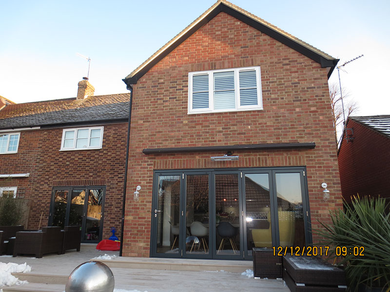 Completed Rear Project Vicarage Road, Ware